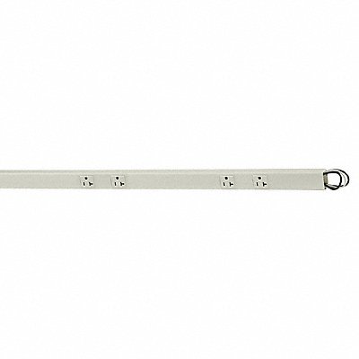 HUBBELL WIRING DEVICE-KELLEMS PT206112 Prewired Raceway 12 Outlets 12 in D