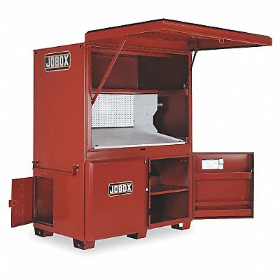 CRESCENT JOBOX 1674990 Jobsite Cabinet 80 in Brown
