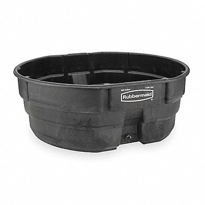 RUBBERMAID COMMERCIAL PRODUCTS FG424700BLA Stock Tank 58 1/2 in 47 in 1 1/2 in
