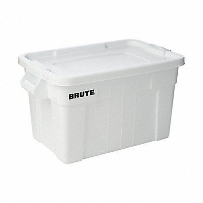 RUBBERMAID COMMERCIAL PRODUCTS FG9S3100WHT F8728 Storage Tote White Solid Plastic