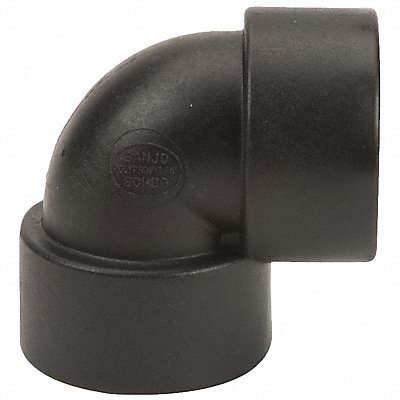 GRAINGER EL15090 Elbow 90 Degrees 1 1/2 in FNPT 300 PSI