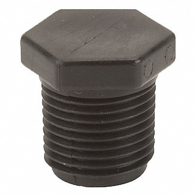 GRAINGER PLUG050 Hex Head Plug 1/2 in Schedule 80 MNPT