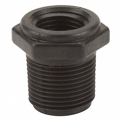 GRAINGER RB075050 Reducing Bushing 3/4 x 1/2 in Black NPT