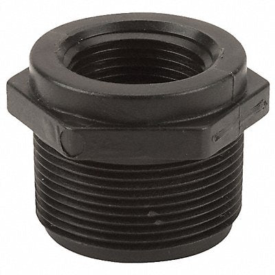 GRAINGER RB150100 Reducing Bushing 1 1/2 x 1 in Black NPT