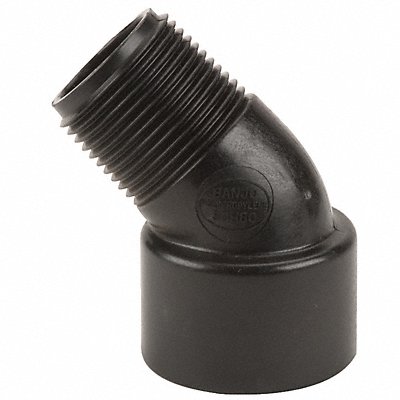 GRAINGER SL10045 Street Elbow 45 Degrees 1 in FNPT x MNPT