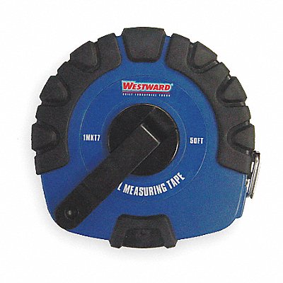 WESTWARD 1MKT7 Long Tape Measure 3/8Inx50 ft Steel