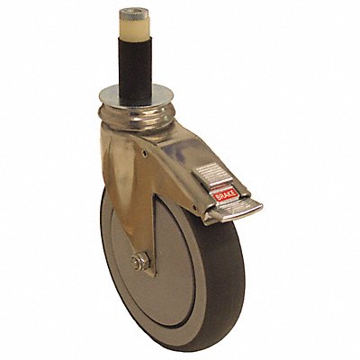 GRAINGER P14SRP050KSX3TB Debris-Resist Quiet Expand Stem Caster