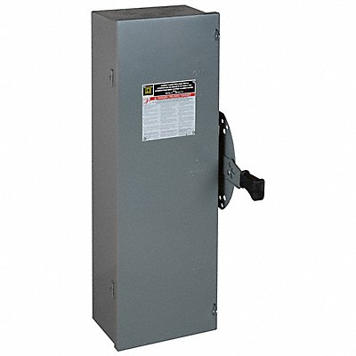 SQUARE D DTU223 Safety Switch Non Fusible 100 A Steel