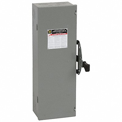 SQUARE D DTU362 Safety Switch Non Fusible 60 A Steel