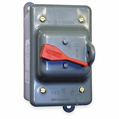 HUBBELL KELLEMS HBL13R22 ManualMotorSwitch NEMA3R ToggleSwitch