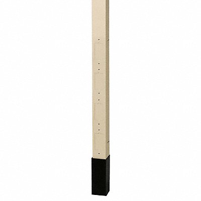 HUBBELL WIRING DEVICE-KELLEMS HBLPPO15AI Service Pole Ivory 15 ft 2 L 2.13 W
