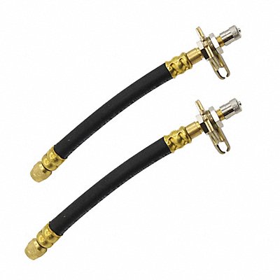 TRU-FLATE 38400 V Ext 7 In 7 In 0.305-32 Bk Rbr/Brs PK2