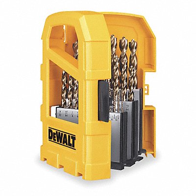 DEWALT DW1969 Jobber Length Drill Set 29pc HSS