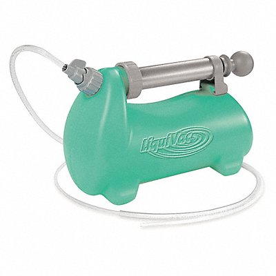 LIQUIVAC 2000LV Oil Changing Unit Portable Teal Green