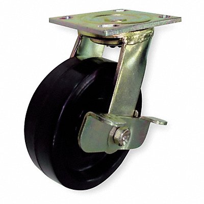 GRAINGER 1NUZ7 Standard Plate Castor Swivel 800 lb.