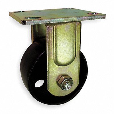 GRAINGER 1NVC8 Standard Plate Castor Rigid 1200 lb.