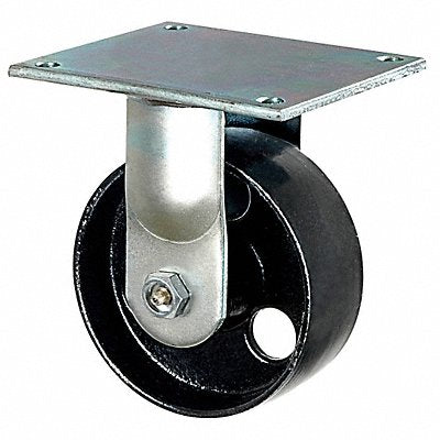 GRAINGER 1NVP9 Standard Plate Castor Rigid 1200 lb.
