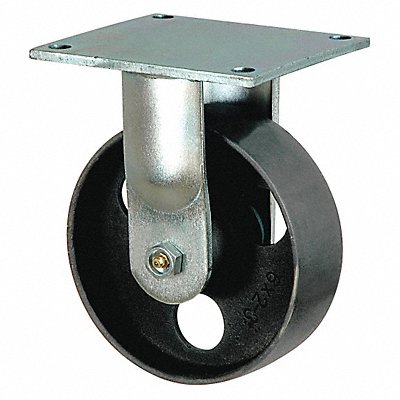 GRAINGER 1NVR3 Standard Plate Castor Rigid 1200 lb.