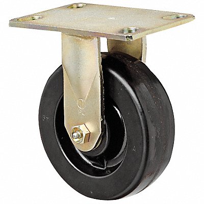 GRAINGER 1NVT7 Standard Plate Castor Rigid 1200 lb.