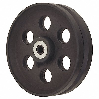 GRAINGER 1NWG5 V-Groove Track Wheel 8 Wheel Dia