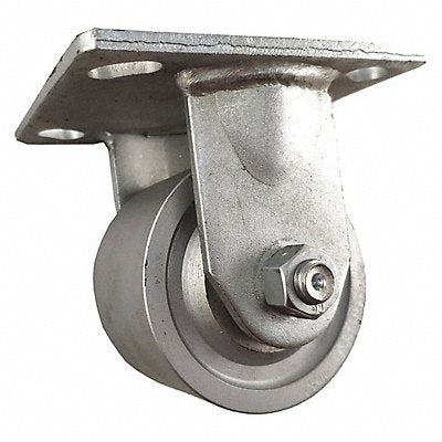 GRAINGER 1NWL1 Standard Plate Castor Rigid 700 lb.