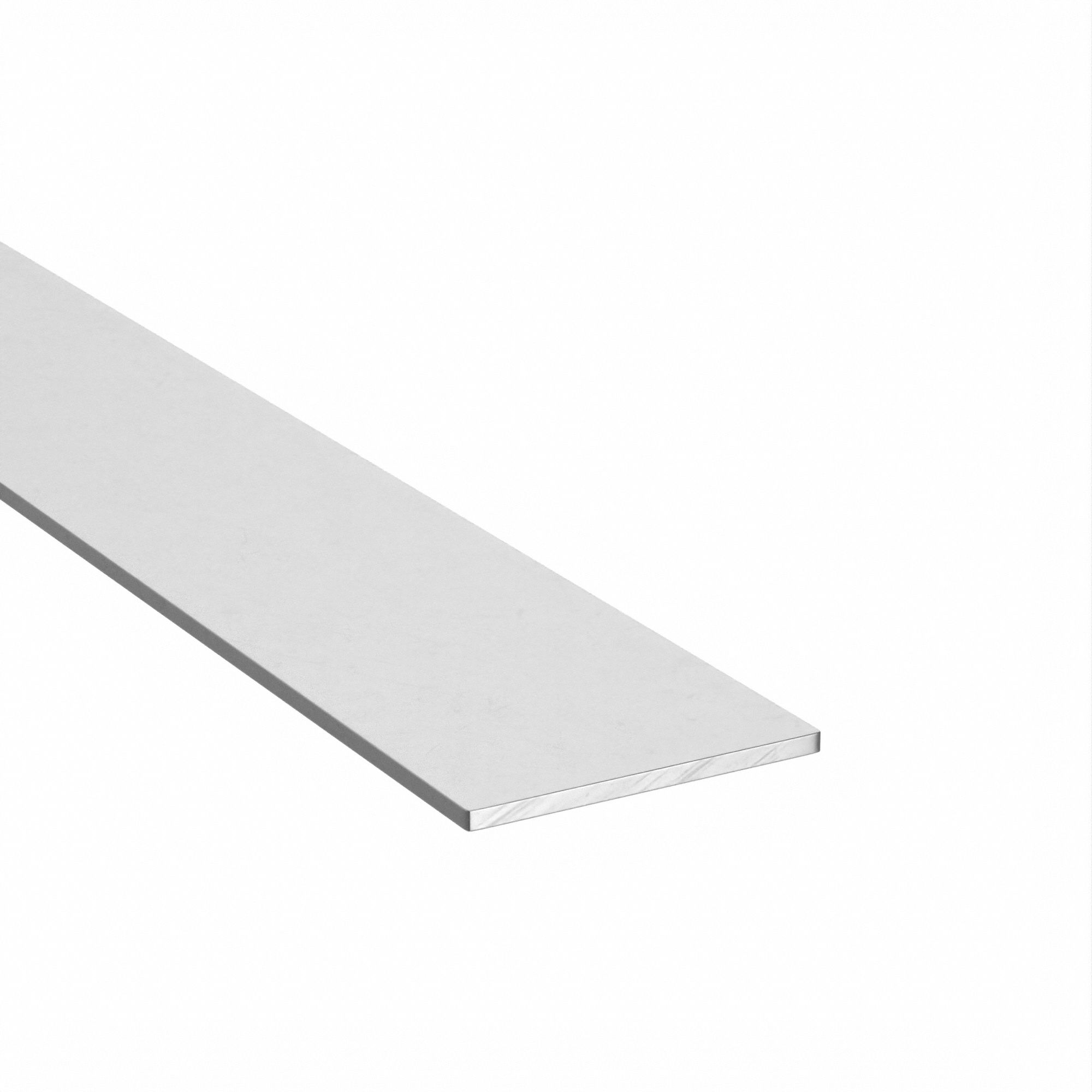 GRAINGER SB300301250472 Flat Bar Stock Aluminum 4 in Over. W