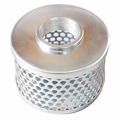 DAYTON 1P690 Suction Strainer 2 FNPT Side Round