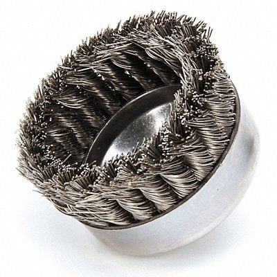 WEILER 93445 Knot Wire Cup Brush Arbor 0.023 In.