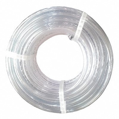 GRAINGER 1PBK3 Tubing 5/16 I.D. 100 ft Clear Flexible
