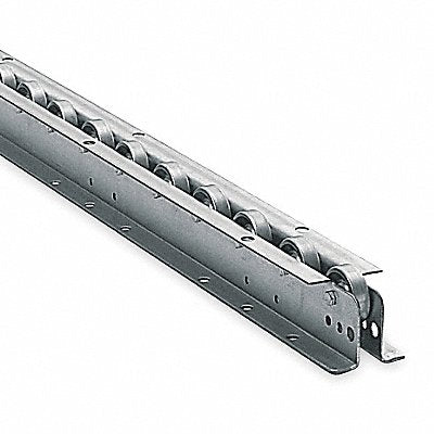 ASHLAND CONVEYOR W05FR47503 Flow Rail Skate Wheel 2-13/16In.x5ft C-Channl