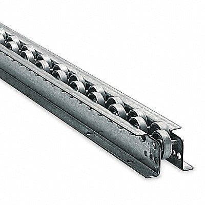 ASHLAND CONVEYOR W05FR410015 Flow Rail Skate Wheel 3-5/8 x5ft C-Channel
