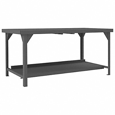 DURHAM MFG HDWB367295 Workbench Steel 72 W 36 D