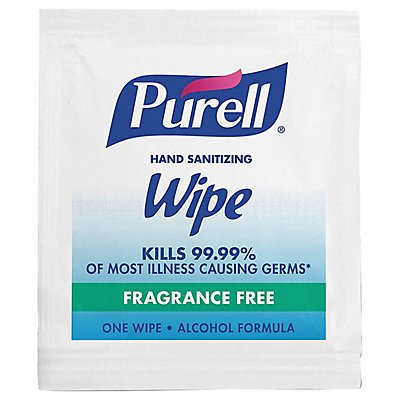 PURELL 90204M Sanitizer Wipes Box 5 x 7
