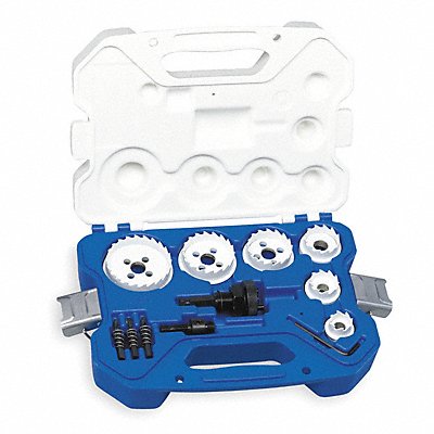 LENOX 30878500CHC Hole Cutter Kit 7/8 to 2 1/2 In 15 Pc