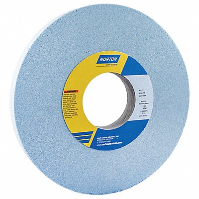 NORTON 66253160403 Grinding Wheel T1 10x1x3 CA 60G Med Blue