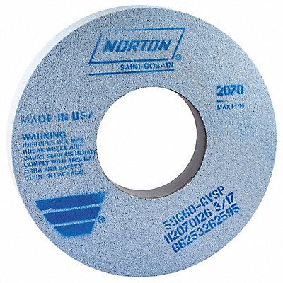NORTON 66253262595 Grinding Wheel T1 12x1x5 CA 60G Sft Blue