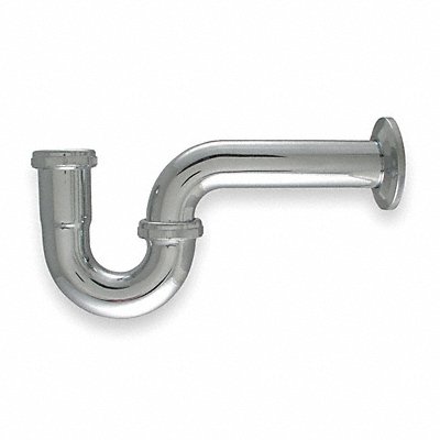 GRAINGER 1PNN5 Trap Brass 1 1/2 in Pipe Size