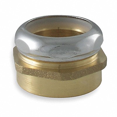 GRAINGER 1PNU8 Waste Connector 2 1/8 in H Brass