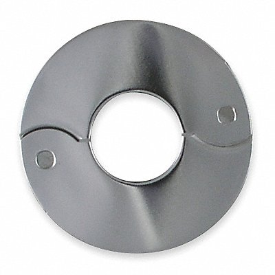 GRAINGER 1PPE3 Escutcheon 1/4 in H Silver