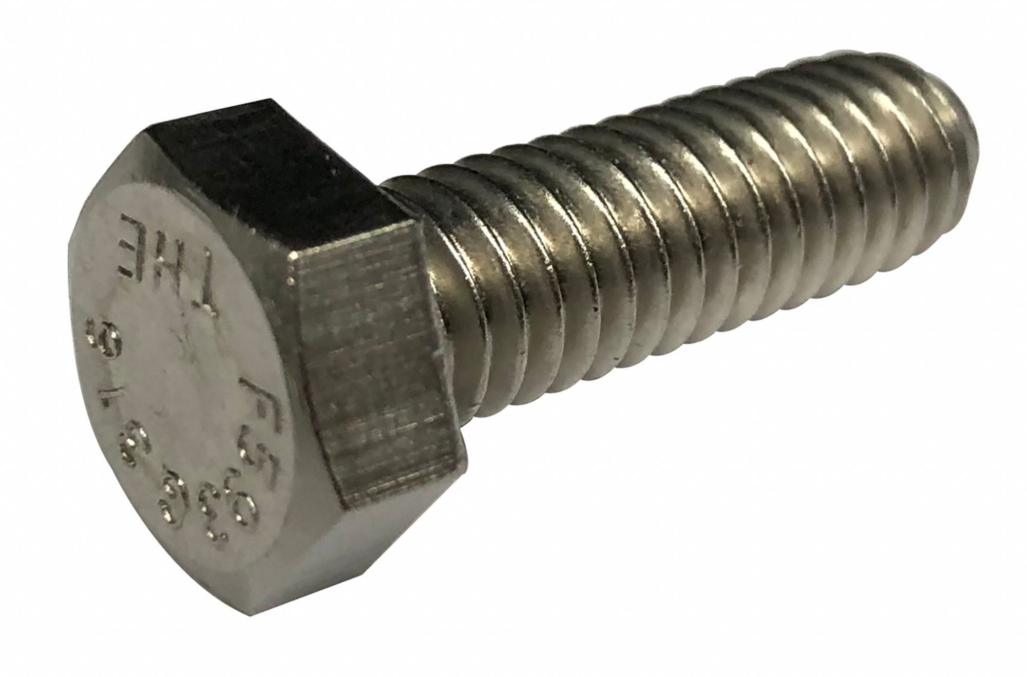 GRAINGER 1PRV9 MS #4-40 Plain 1/2 L 100PK