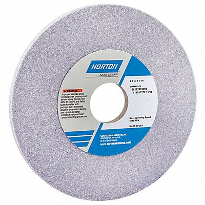 NORTON 66252835092 Grinding Wheel T1 6x1/4x1-1/4 AO 80G