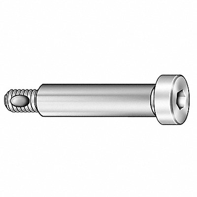 GRAINGER SBS006016L005P1 Shoulder Screw Alloy Steel M6-1 13mmHdDia PK5