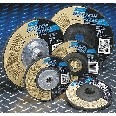 NORTON 66252843330 Cut Off Grinding Wheel 5/8 -11CN ThreadHle