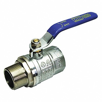 GRAINGER GKTCM150NP Manual 2-Way Ball Valve NPT Brass