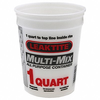 LEAKTITE 1044500 Paint Mix and Measure Container PK24