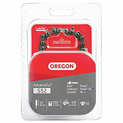 OREGON S52 Saw Chain 14 in .050 in 3/8 in Pitch
