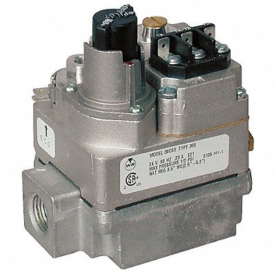 WHITE-RODGERS 36C03300 Gas Valve 24V AC Single NPT