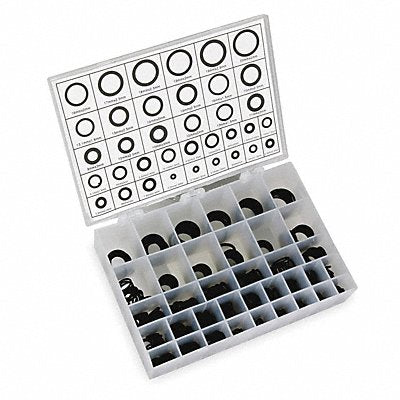 GRAINGER 1RGY3 O-Ring Assortment Buna N 500 Pcs 36 Szs