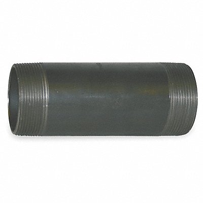 GRAINGER 82916 Black Pipe Nipple Threaded 2x12 In