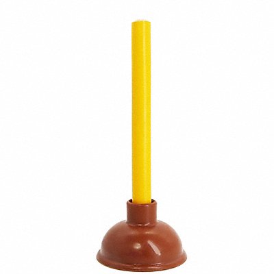 GRAINGER 1RLV7 Forced Cup Plunger 8 in Hand L